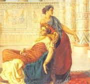 Valentine Cameron Prinsep Prints The Death of Cleopatra painting